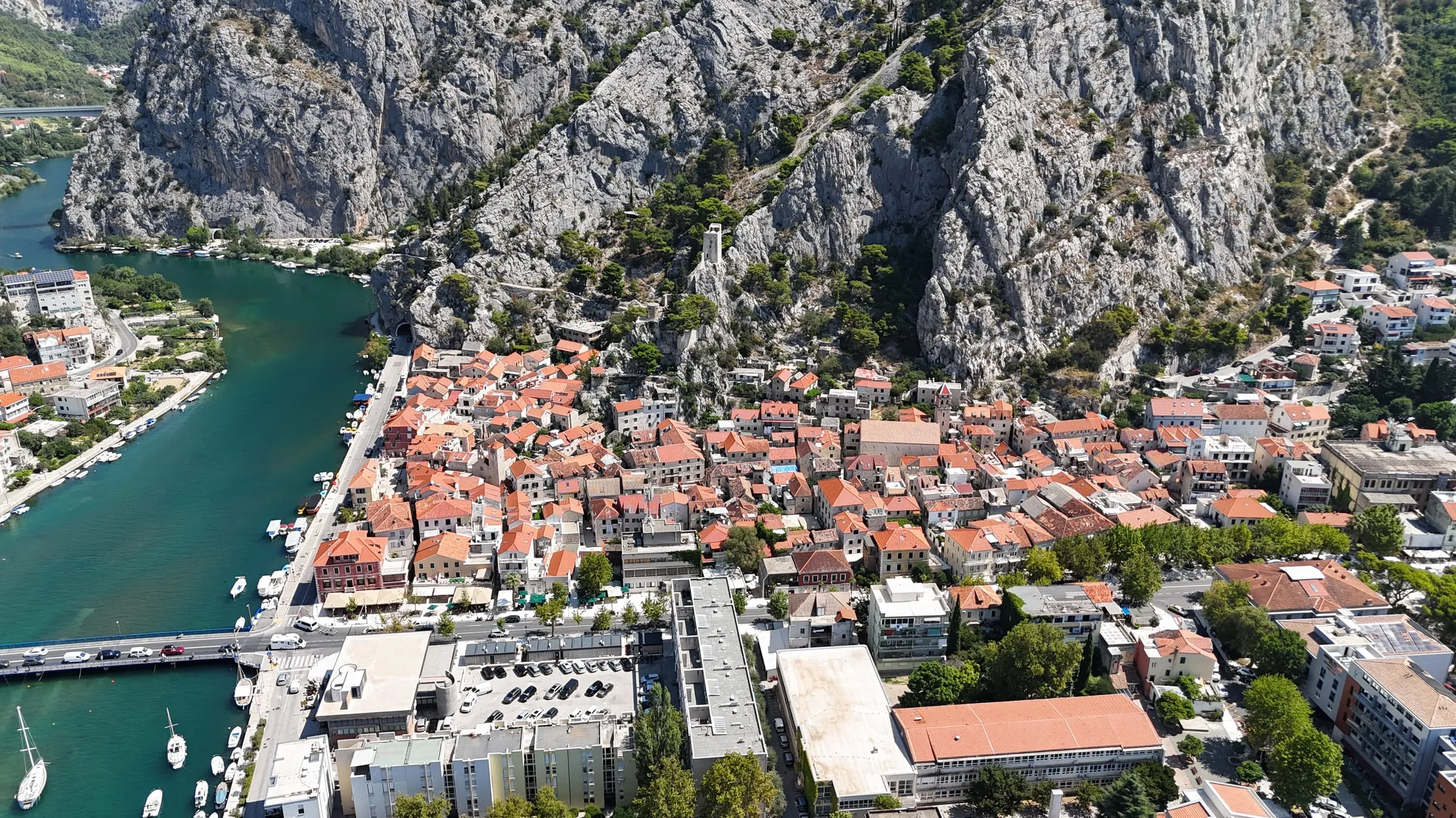 Omiš ispod Omiške Dinare